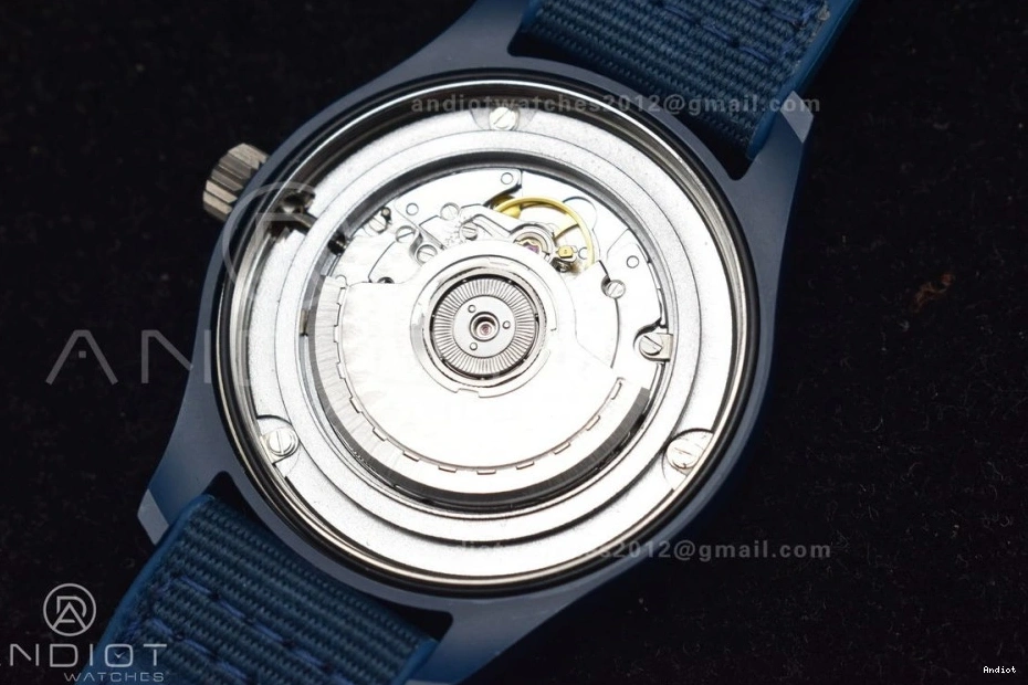 Nylon Edition Blue A2892 Strap Good' Best Pilot Sport of for Blue 'Laureus M+F on Watch Ceramic 0223